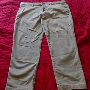 Woman's tan pants